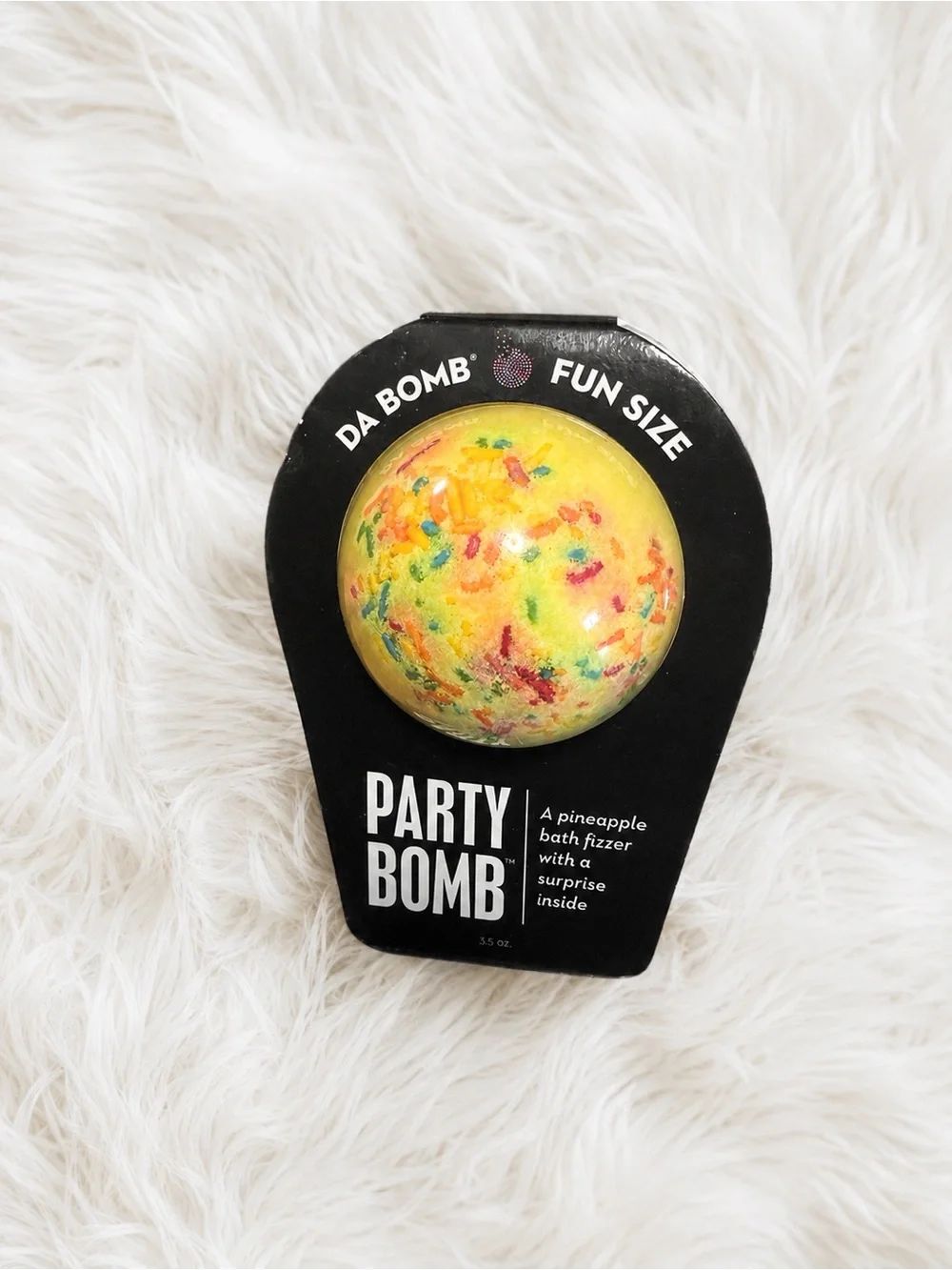 DA BOMB Party Bomb Fun Size Bath Bomb - Pineapple 🍍 W/ Surprise Inside